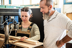 Ausbildung bei der R'elan Schreinerei